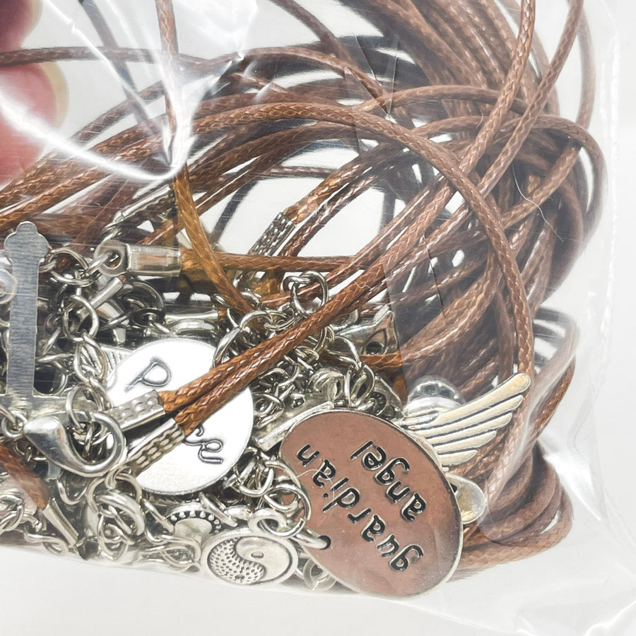 Neutral Colors Rattail Necklaces - Pick a Color (1)