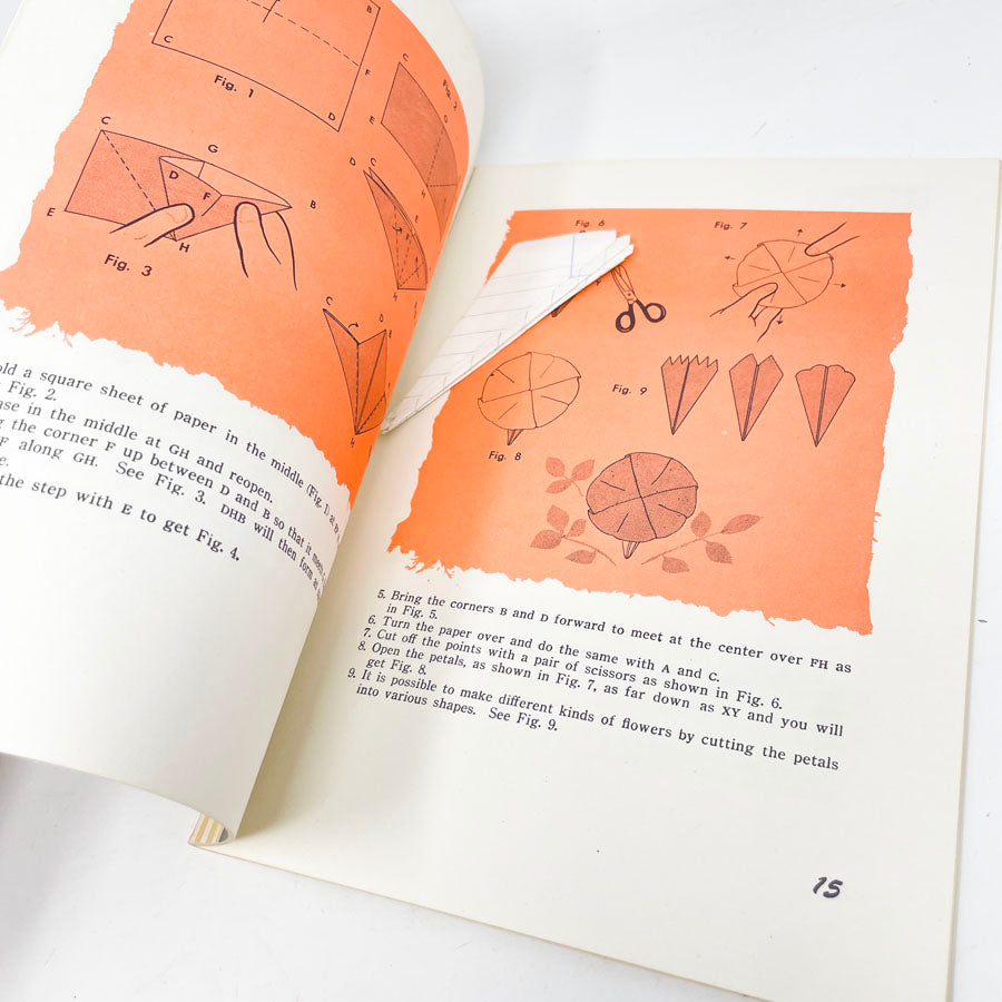 Oragami Japanese paper-folding Book One