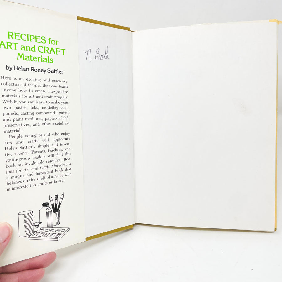 Recipes for ART and CRAFT Materials
