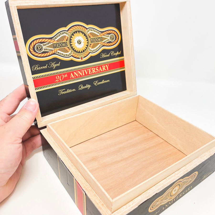 Perdomo 20th Anniversary Wood Cigar Box