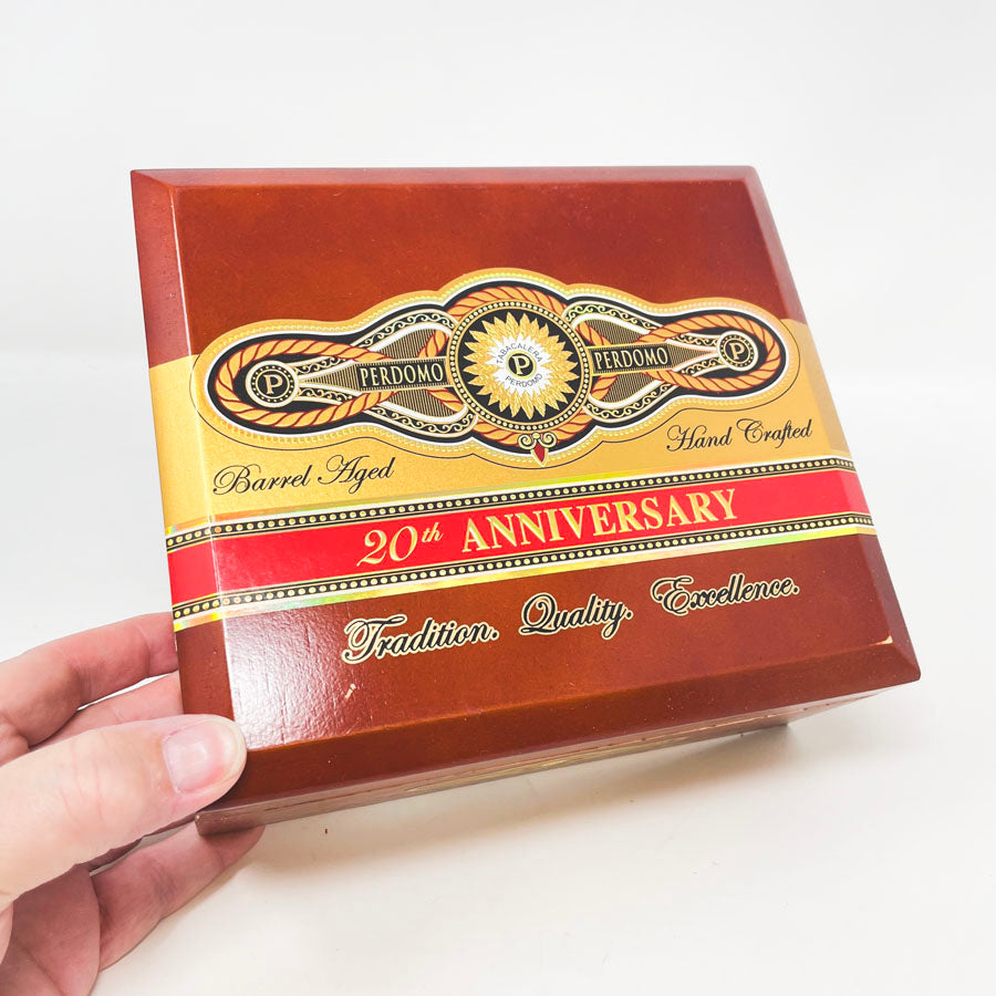 Perdomo 20th Anniversary Wood Cigar Box