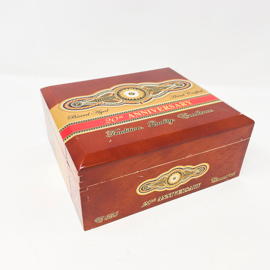 Perdomo 20th Anniversary Wood Cigar Box