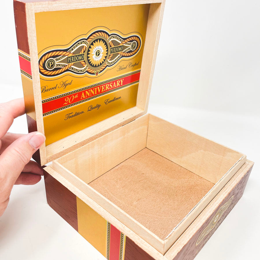 Perdomo 20th Anniversary Wood Cigar Box