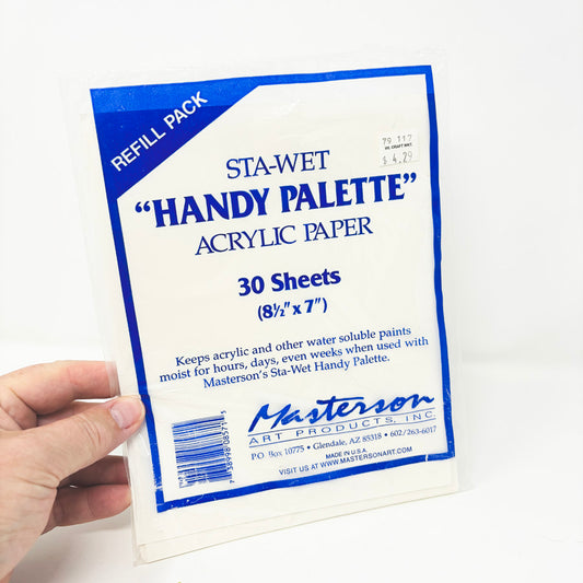 Masterson Sta-Wet Handy Palette Acrylic Paper