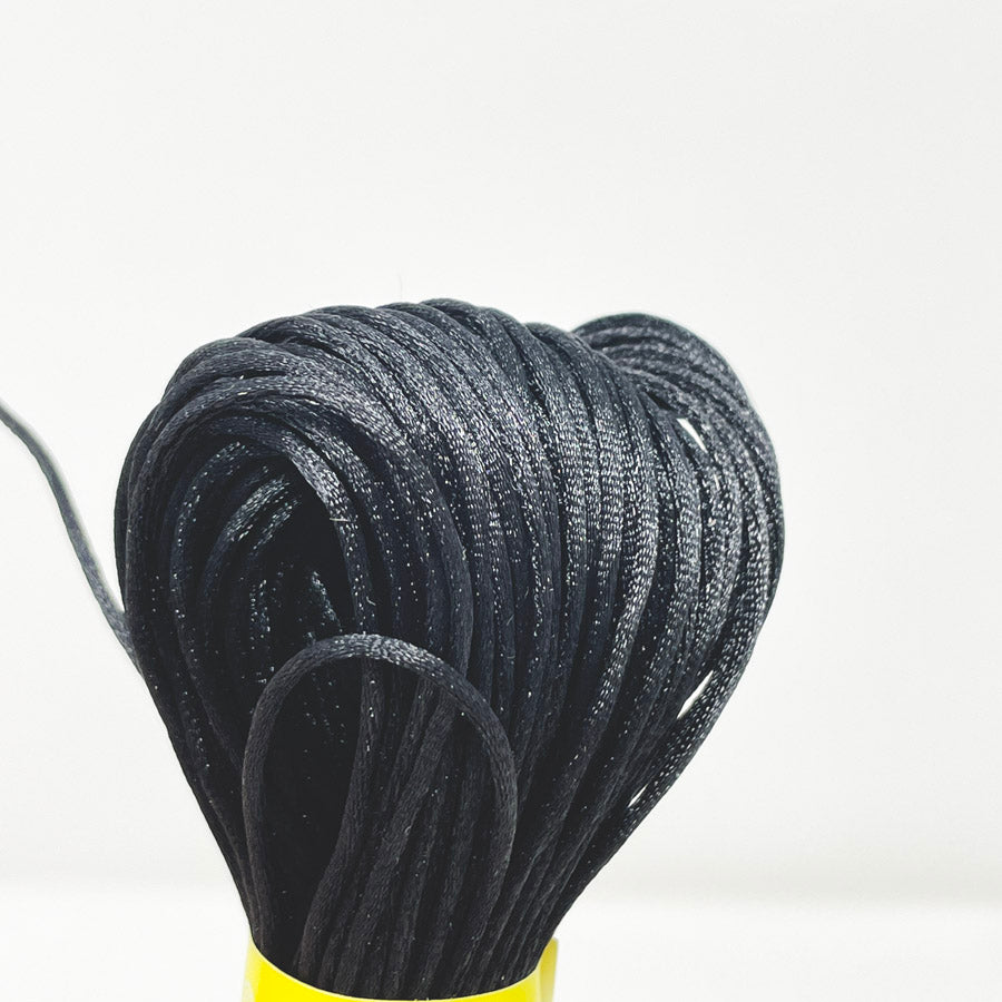 Black Satin Cord