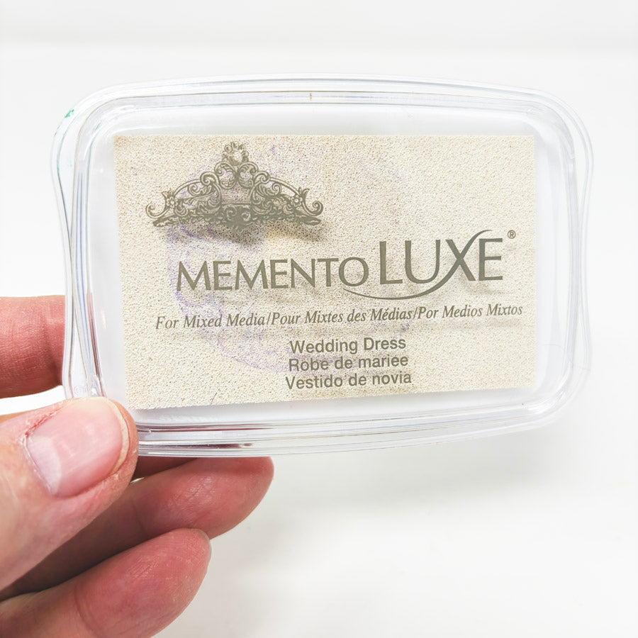 Memento Luxe Stamp Pad - Wedding Dress