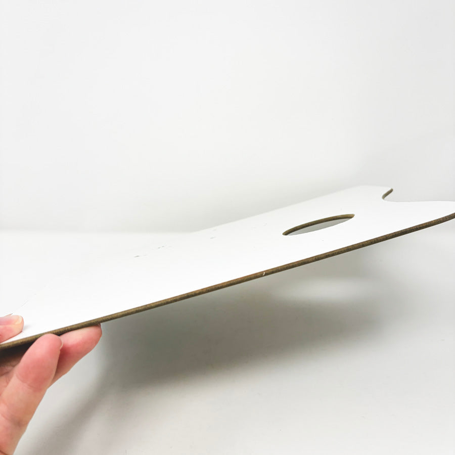 White Melamine Artist Palette