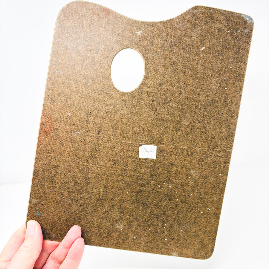 White Melamine Artist Palette