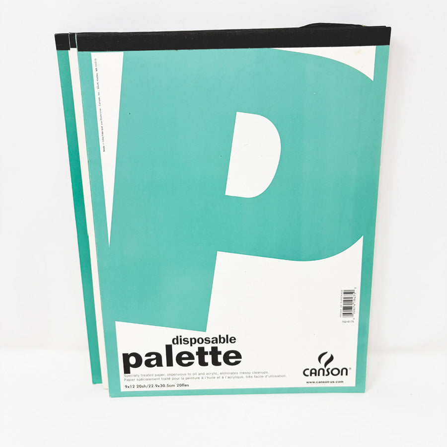 9x12 Canson Disposable Palette Paper