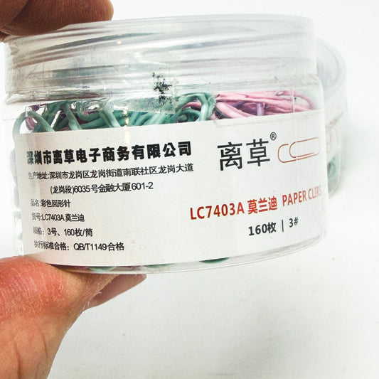 Colorful Metal Paper Clips