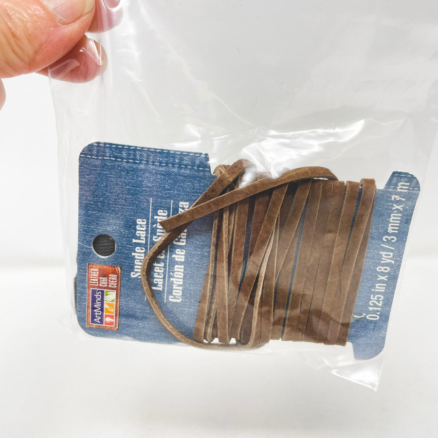 Suede and Natural Fiber Cord Bundle