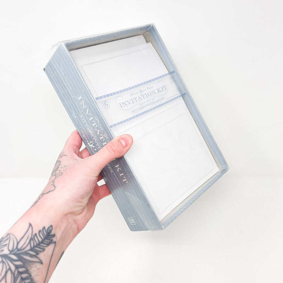 George Create Your Own Invitation Kit (Partial)