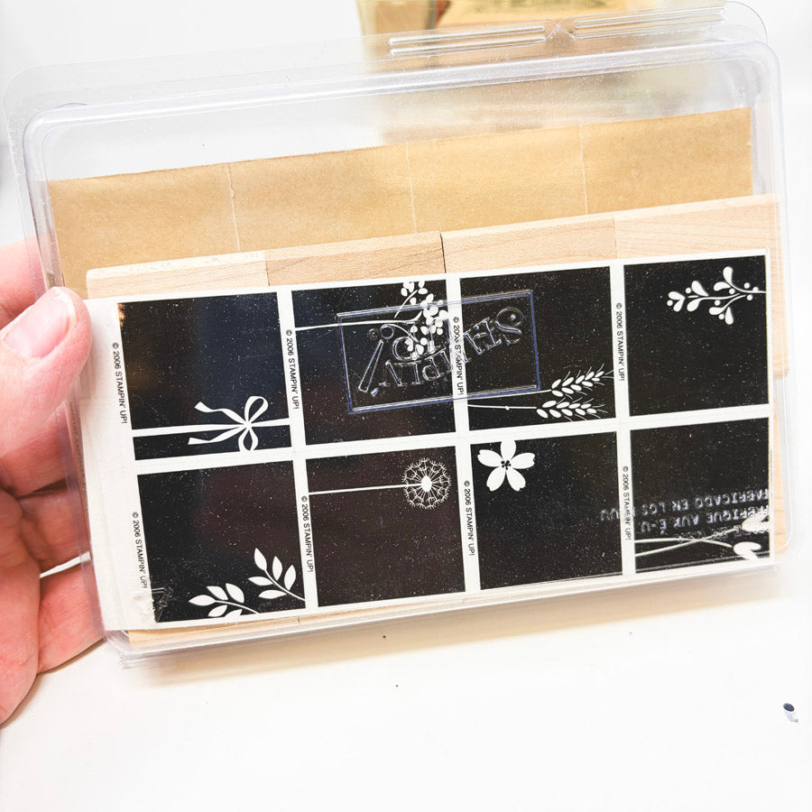 Stampin' Up! Medium Wood Stamp Sets - Pick a Design