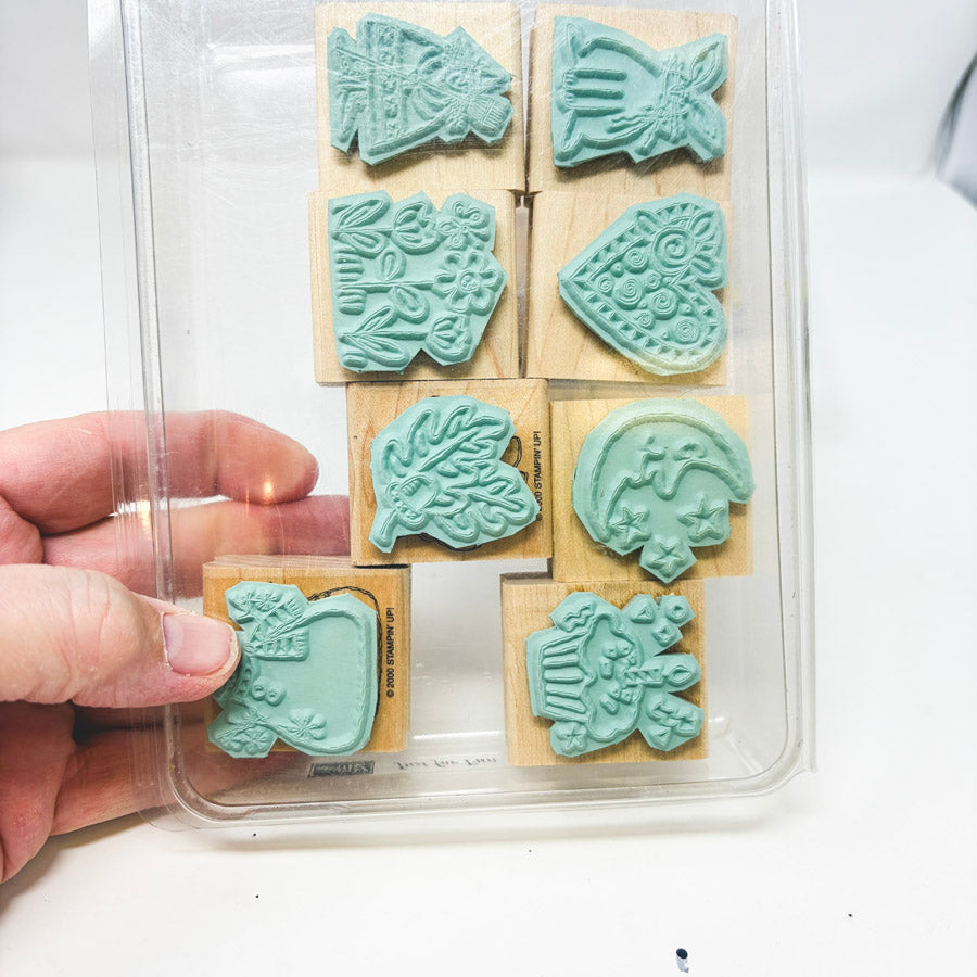 Stampin' Up! Medium Wood Stamp Sets - Pick a Design