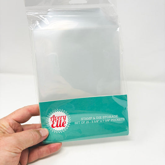 Avery Elle Stamp & Die Storage Pockets - Pack of 25