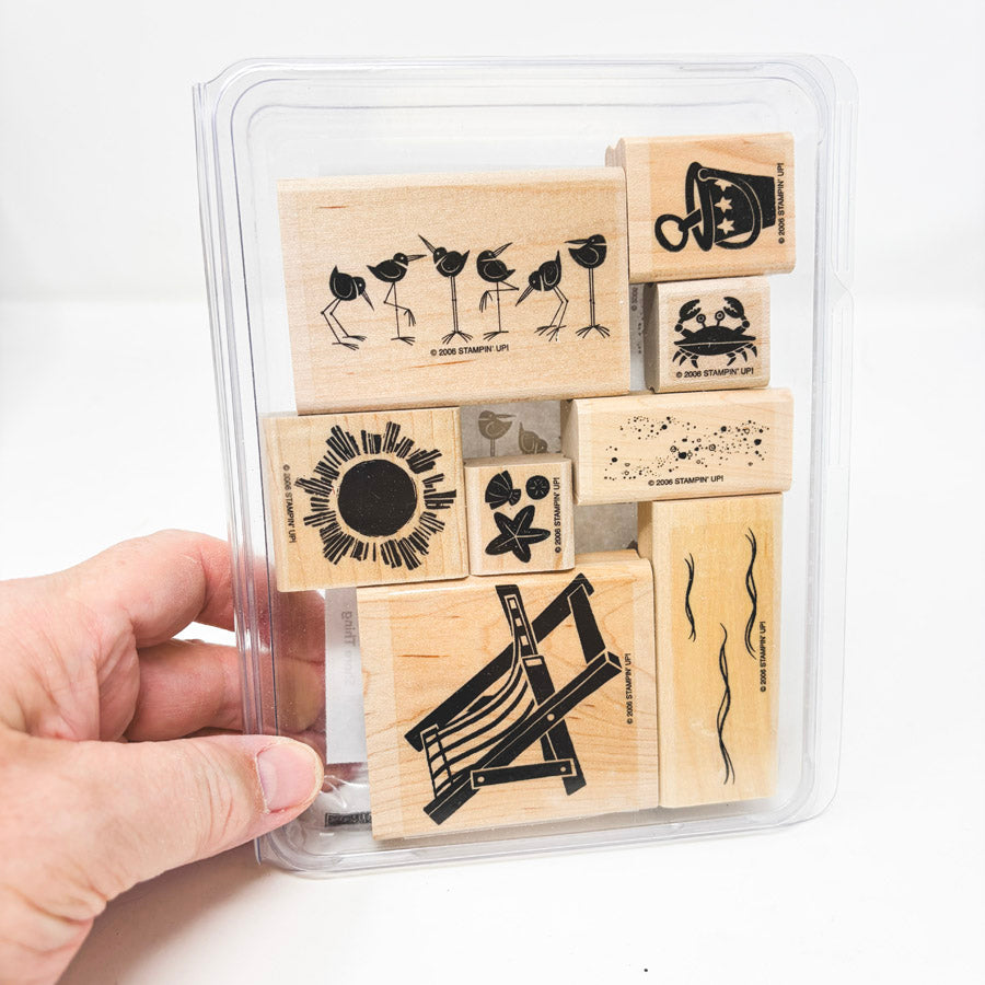 Stampin' Up! Medium Wood Stamp Sets - Pick a Design