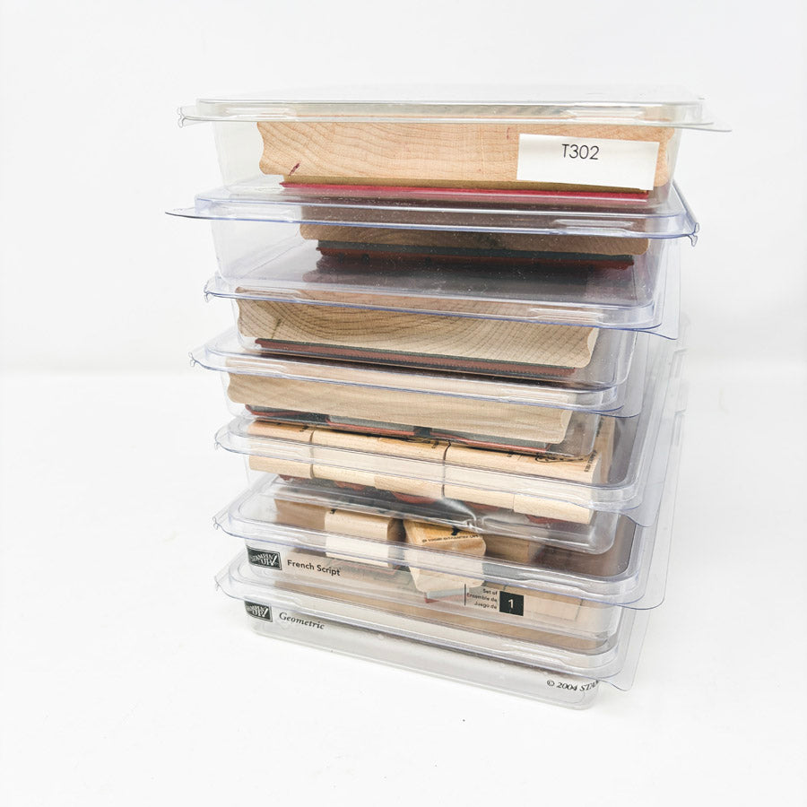 Stampin' Up! Large Wood Stamp Sets - Pick a Design