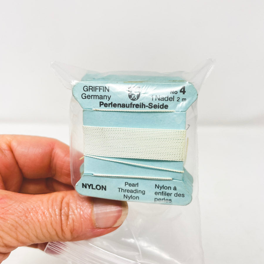 Silk & Nylon Pearl Stringing Thread Bundle