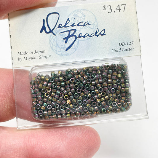 Delica Beads Gold Luster Seed Beads