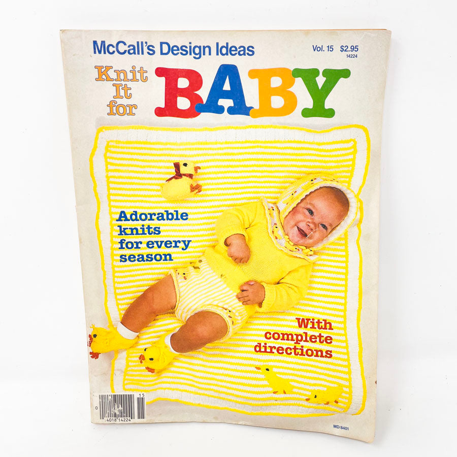 "Knit It for Baby" McCall's Design Ideas Vol. 15