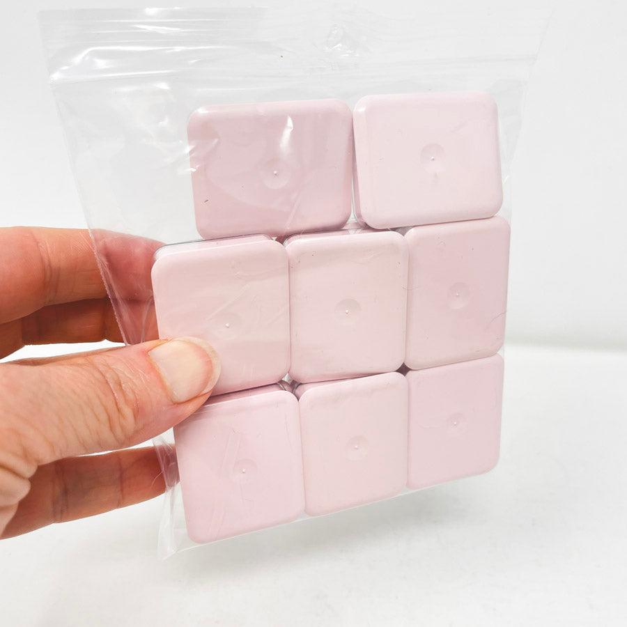 Eraser Pink Square Plastic Box Bundle