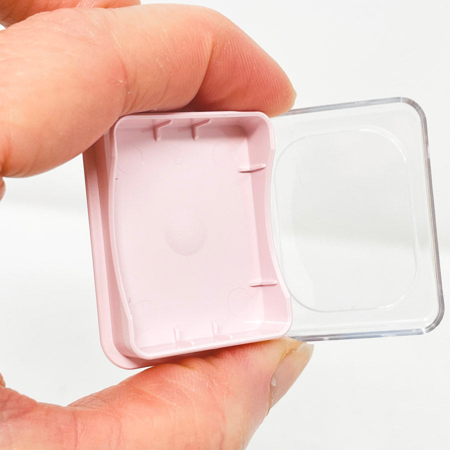 Eraser Pink Square Plastic Box Bundle