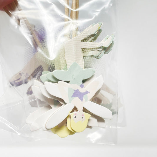 Fairy Cupcake Pick Toppers
