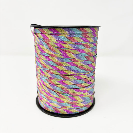 Holographic Curling Ribbon
