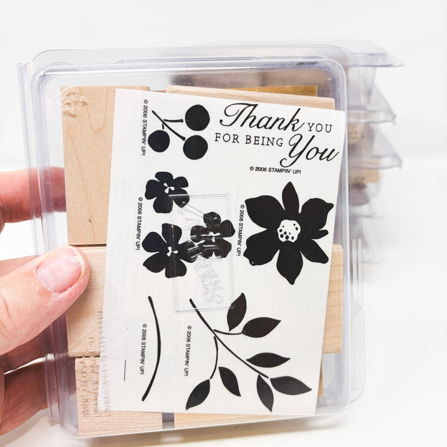 Stampin' Up! Small Wood Stamp Sets - Pick a Design