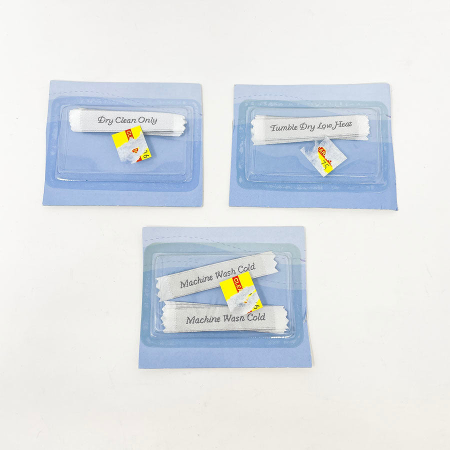 Care Instruction Labels