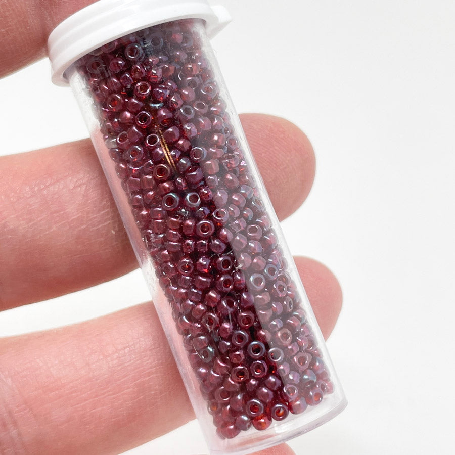 Plum Seed Beads - 14g