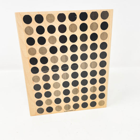 Stampin' Up Dotted Large Background Stamp