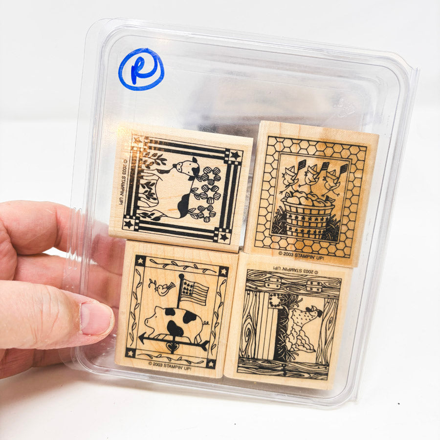 Stampin' Up! Small Wood Stamp Sets - Pick a Design