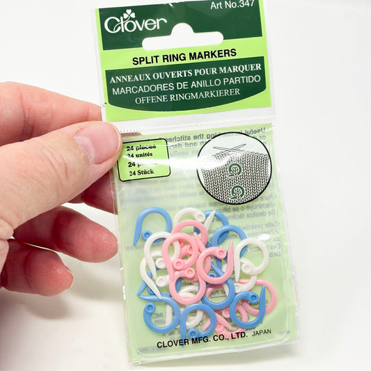 Clover Split Ring Markers