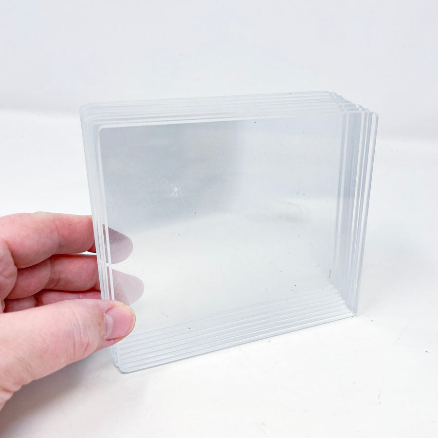 8 Plexiglass Squares