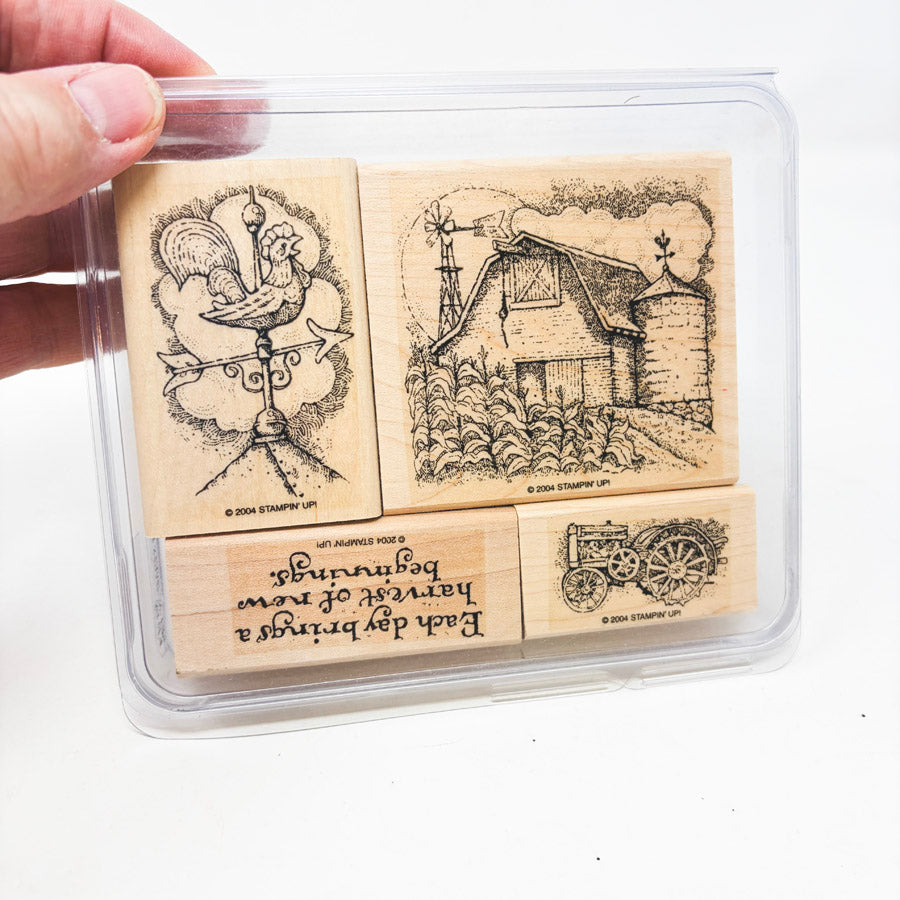 Stampin' Up! Small Wood Stamp Sets - Pick a Design