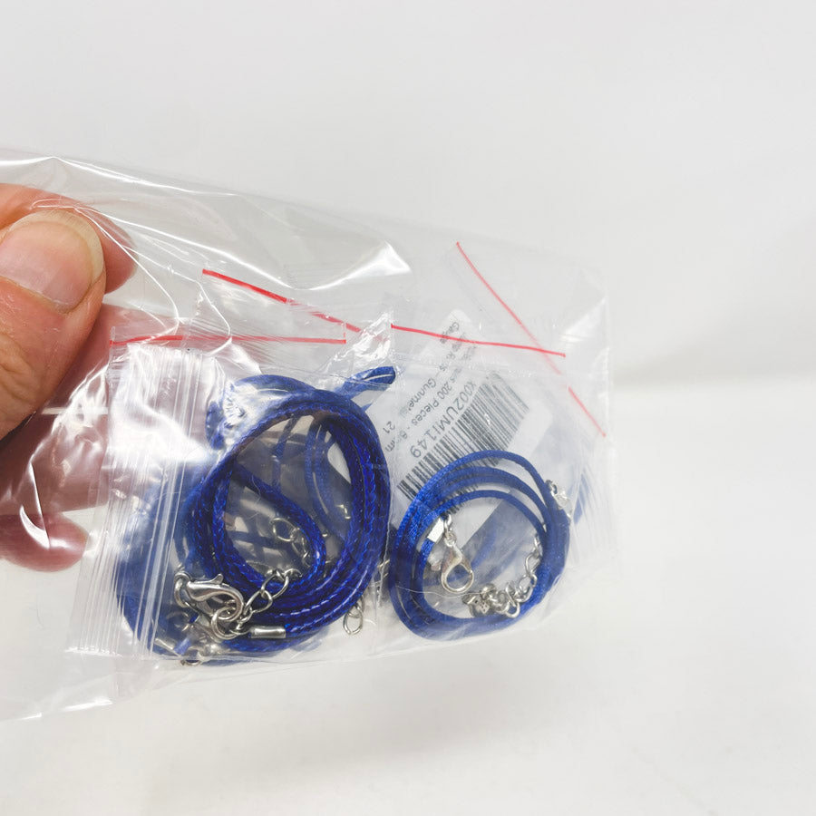 Cord and Clasp Bracelet Bundle Purples and Blues