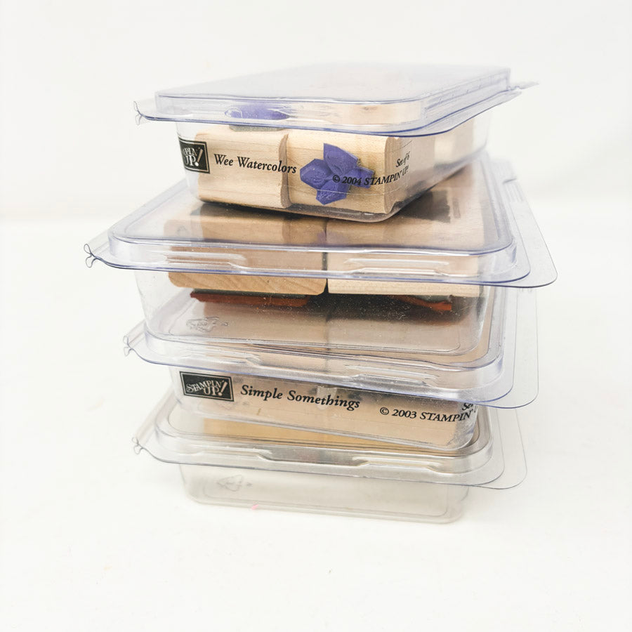 Stampin' Up! Extra Small Wood Stamp Sets - Pick a Design