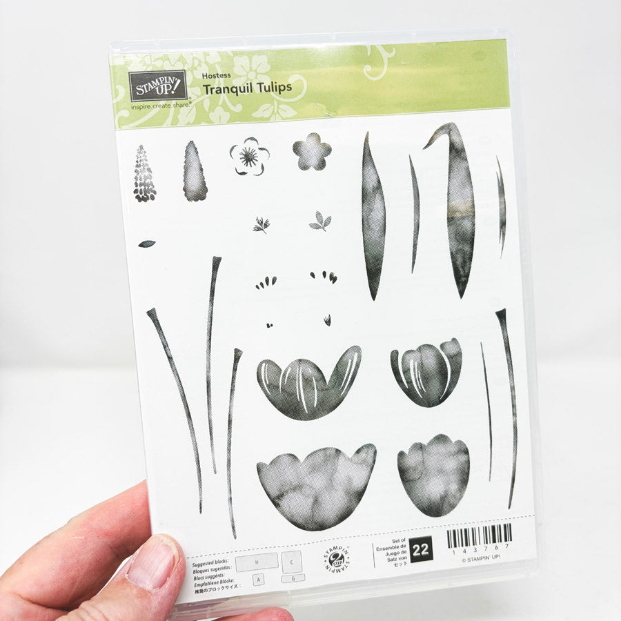 Tranquil Tulips – Stampin' Up Clear Stamp Set