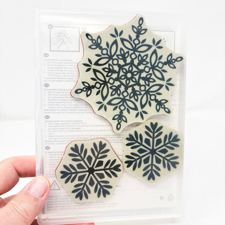 Festive Flurry – Stampin' Up Cling Stamp Set