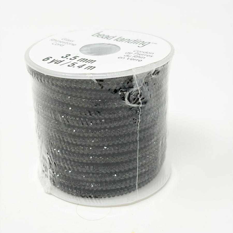 Bead Landing Glass Rhinestone Cord