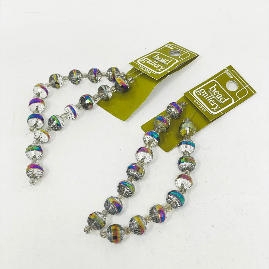 Bead Gallery Glass Crystal Luster 10mm Stringed Beads (1)