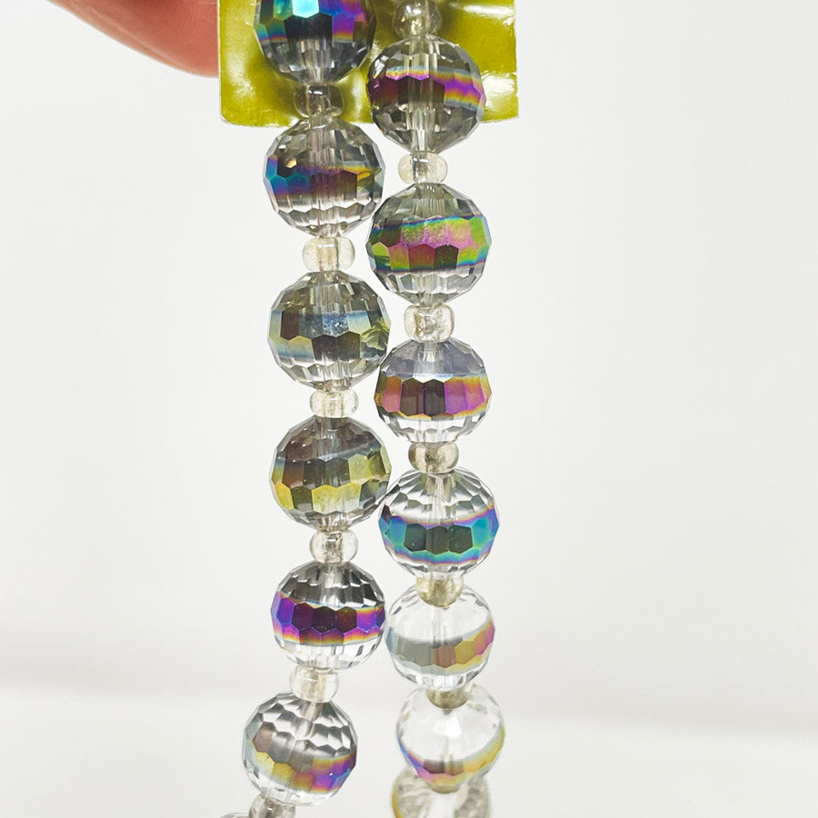 Bead Gallery Glass Crystal Luster 10mm Stringed Beads (1)