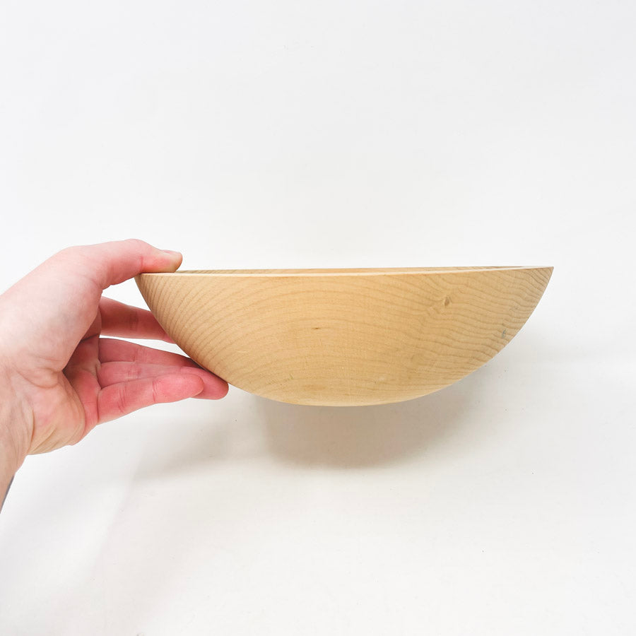 Hand Painted Wood Bowl