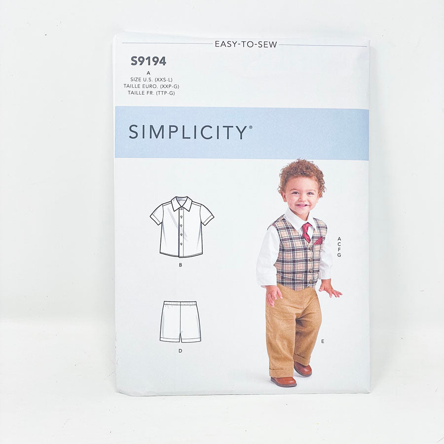 Outfit S9194 - Simplicity Sewing Pattern (XXS-L)