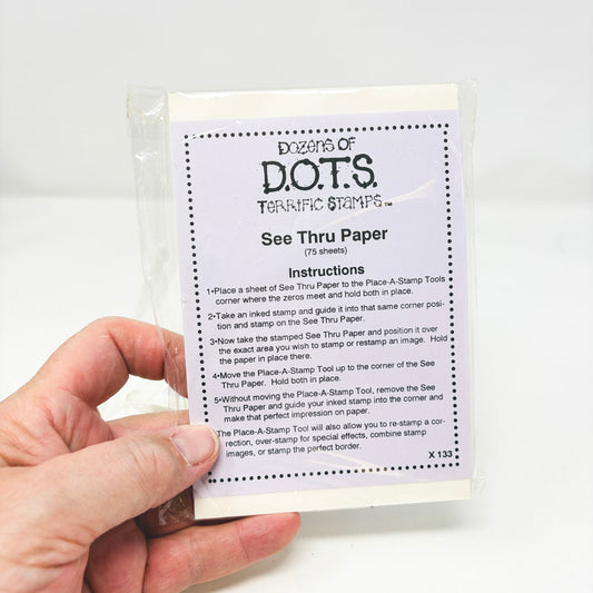 DOTS See Through Paper Pack