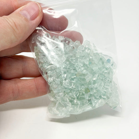 Aquamarine Chip Beads