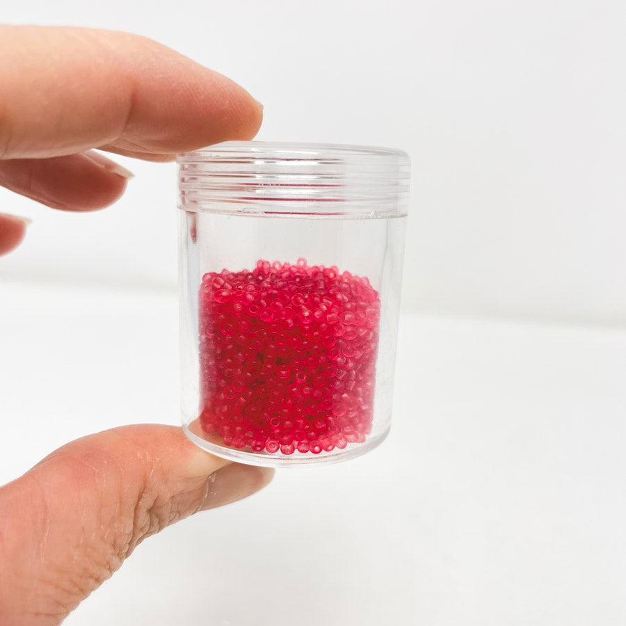 Red Seed Beads
