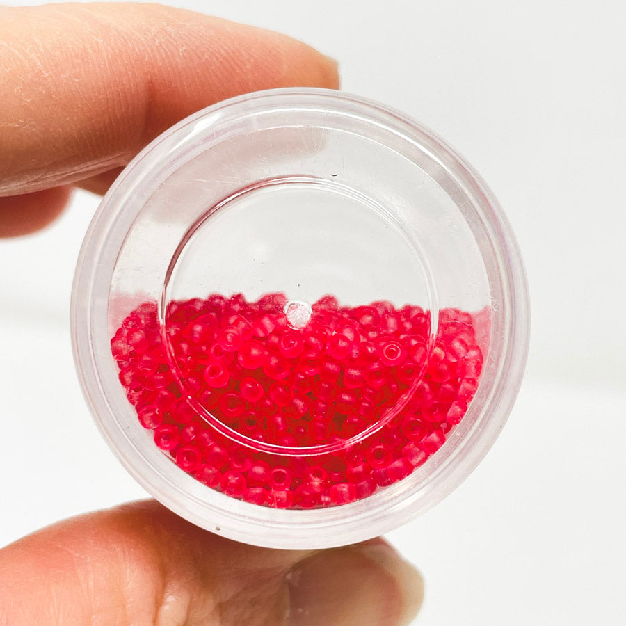 Red Seed Beads