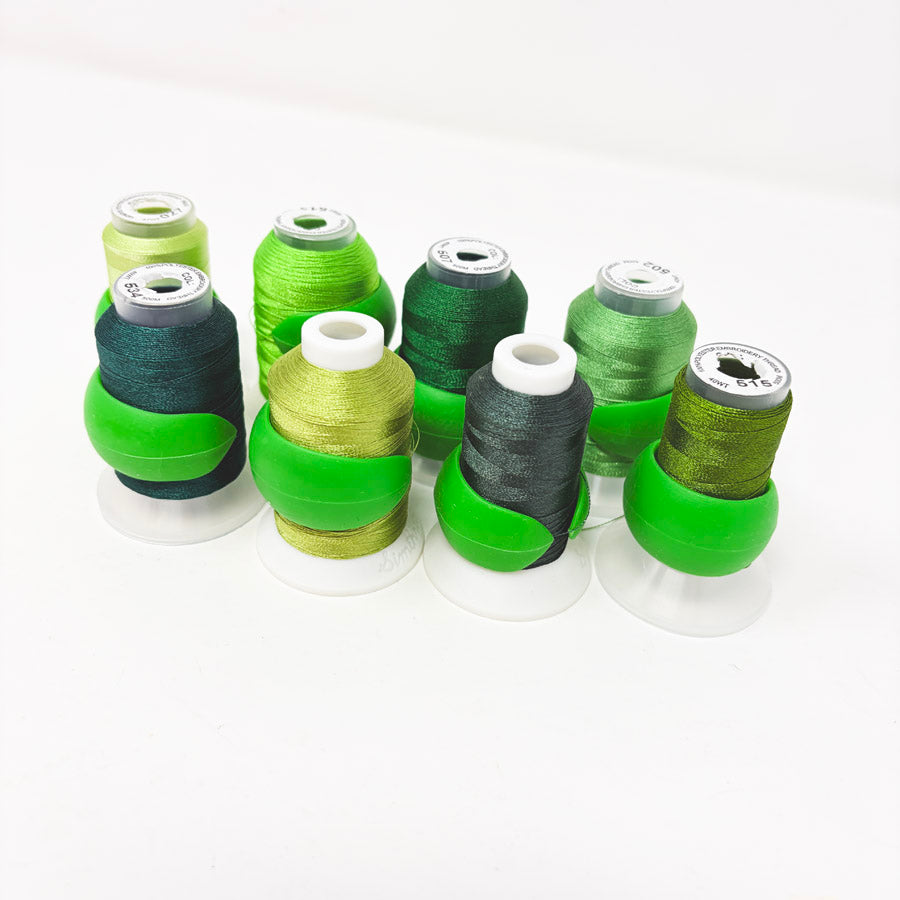 Green Series 40WT – Polyester Embroidery Thread – 500M